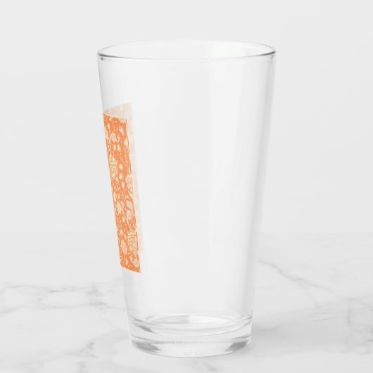 Wild Tulip Pattern (von William Morris) Glas (Links)