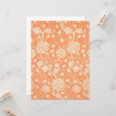 Wild Tulip Pattern (von William Morris) Karte (Vorderseite/Rückseite Beispiel)