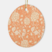 Wild Tulip Pattern (von William Morris) Keramik Ornament (Links)