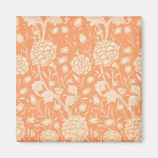 Wild Tulip Pattern (von William Morris) Magnet (Vorne)
