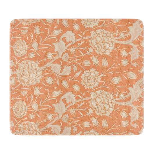 Wild Tulip Pattern (von William Morris) Schneidebrett (Vorderseite)