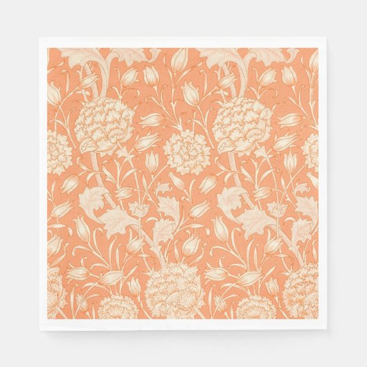 Wild Tulip Pattern (von William Morris) Serviette (Vorderseite)