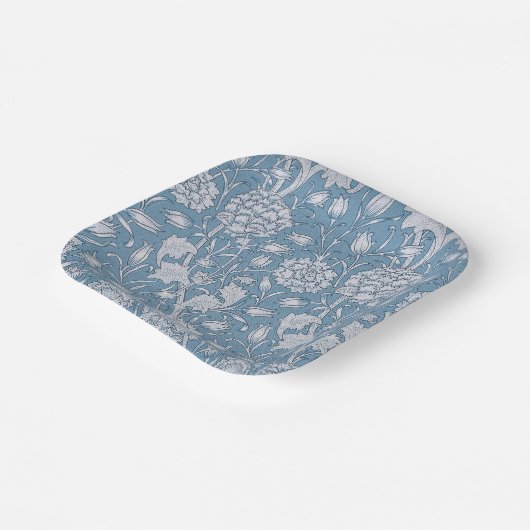 Wild Tulip von William Morris Paper Tellers Pappteller (Gewinkelt)