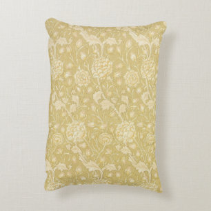 Wild Tulips von William Morris, Vintage Blume Art Dekokissen