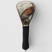 Wild Turkey Birds of America Audubon Print Golf Headcover (Vorderseite)