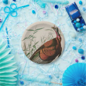 Wild Turkey Birds of America Audubon Print Pappteller (Party)