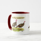 Wild-Turkey-Erntedank Tasse (Vorderseite Links)