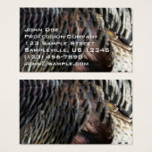 Wild Turkey Feathers I Abstrakt Nature Design (Vorne & Hinten)