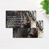 Wild Turkey Feathers I Abstrakt Nature Design (Schreibtisch)