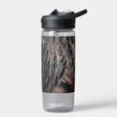 Wild Turkey Feathers I Abstrakt Nature Design Trinkflasche (Links)