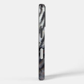 Wild Turkey Feathers II Abstrakte Naturgestaltung Case-Mate iPhone Hülle (Rückseite / Rechts)