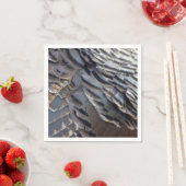 Wild Turkey Feathers II Abstrakte Naturgestaltung Serviette (Beispiel)
