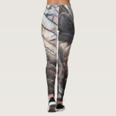 Wild Turkey Feathers Women's Leggings (Rückseite)
