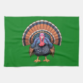 Wild turkey geschirrtuch (Horizontal)