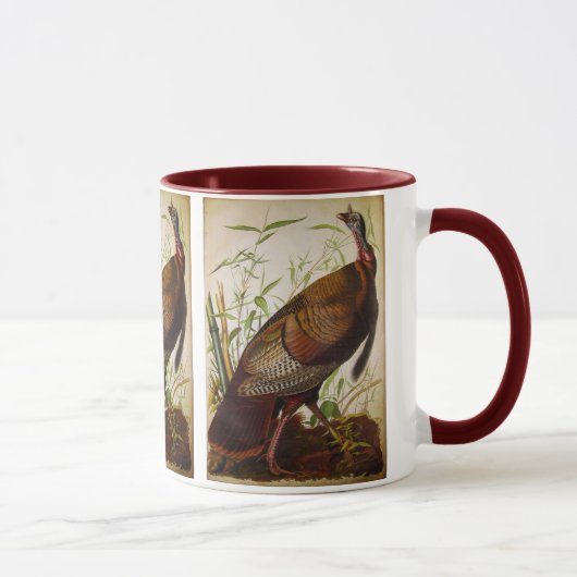 Wild Turkey, John James Audubon Tasse (Rechts)