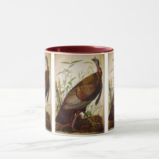Wild Turkey, John James Audubon Tasse (Zentrum)