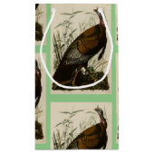 Wild Turkey (Male) from Audubon's Birds of America Kleine Geschenktüte (Rückseite)