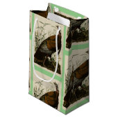 Wild Turkey (Male) from Audubon's Birds of America Kleine Geschenktüte (Vorderseite Schrägansicht)