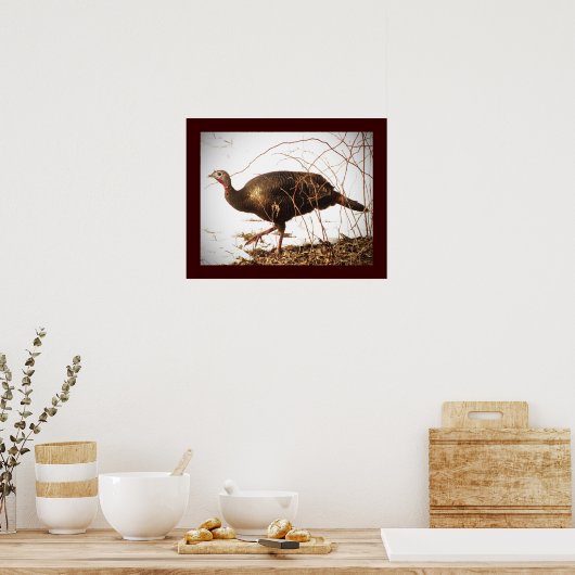 Wild Turkey Poster (Küche)