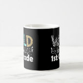 Wild über 1. Grade Funny First Grade Kaffeetasse (Mittel)