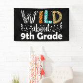 Wild über 9. Klasse zurück zur Schule Banner (Insitu)