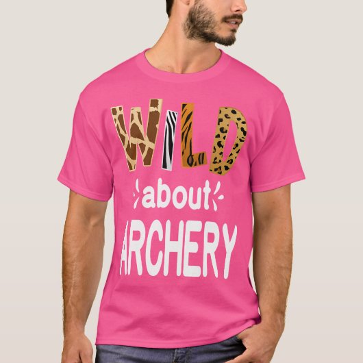 Wild über Archery T-Shirt (Vorderseite)
