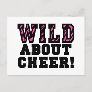 Wild über Cheer Postkarte