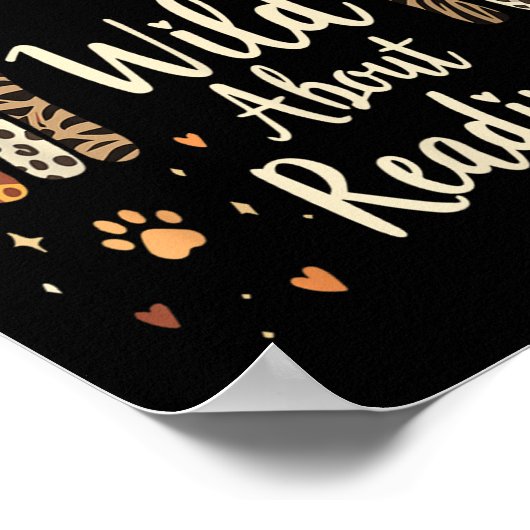 Wild über das Lesen - Lehrer zurück zur Schule Rai Poster (Ecke)