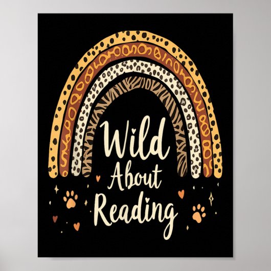 Wild über das Lesen - Lehrer zurück zur Schule Rai Poster (Vorne)