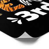 Wild über das Unterrichten der 3. Klasse Funny Tea Poster (Ecke)