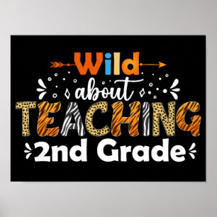 Wild über das Unterrichten von Geschenken für den  Poster