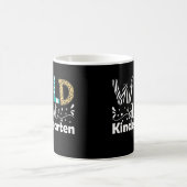 Wild über den Kindergarten Funny Teacher Students Kaffeetasse (Mittel)