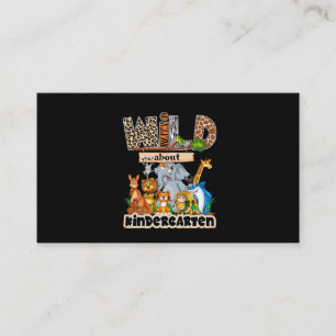Wild Über den Kindergarten Visitenkarte