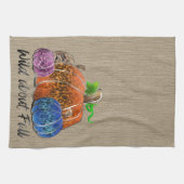 Wild über Fall Leopard Druckpumpen Geschirrtuch (Horizontal)