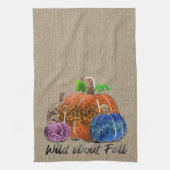 Wild über Fall Leopard Druckpumpen Geschirrtuch (Vertikal)