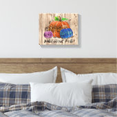 Wild über Fall Leopard Druckpumpen Leinwanddruck (Insitu (Schlafzimmer))
