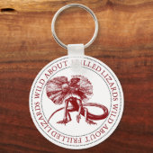 Wild über frilled Lizards Schlüsselanhänger (Vorderseite)