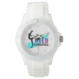 Wild über Gymnastik Armbanduhr