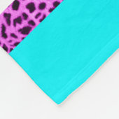 Wild über Gymnastik Fleecedecke (Ecke)