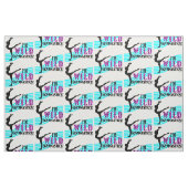 Wild über Gymnastik Stoff (Fat Quarter (45,7 x 55,9 cm))