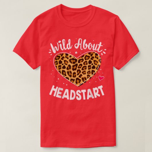 Wild über HeadStart Early Childhood Leopard Squad T-Shirt (Design vorne)