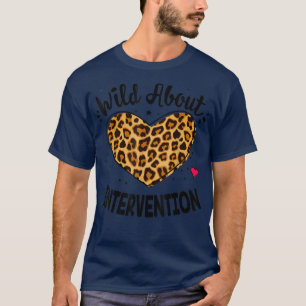Wild über Interventionisten Early Childhood Leopar T-Shirt