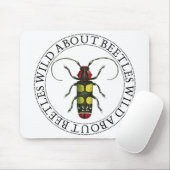 Wild über Käfer Mousepad (Mit Mouse)