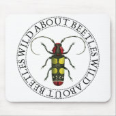 Wild über Käfer Mousepad (Vorne)