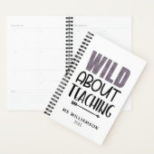 Wild über Leopard/Cheetah Personalisiert lehren Planer (Anzeige)