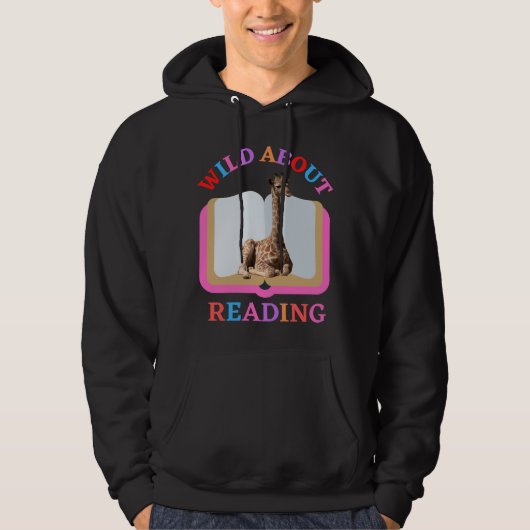WILD ÜBER LESEN HOODIE (Vorderseite)