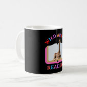 WILD ÜBER LESEN KAFFEETASSE (Vorderseite Links)