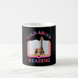 WILD ÜBER LESEN KAFFEETASSE