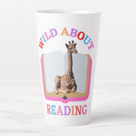 WILD ÜBER LESEN MILCHTASSE (Vorderseite)