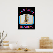 WILD ÜBER LESEN POSTER (Küche)